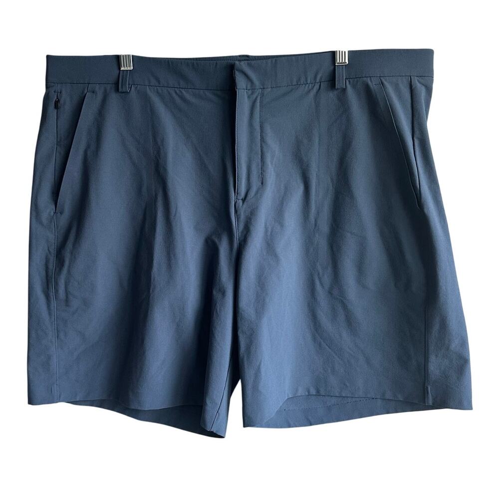 NOBULL Men's Golf Tour Shorts 8" inseam 40 Blue